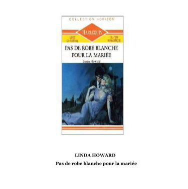 Pas de robe blanche pour la mariée