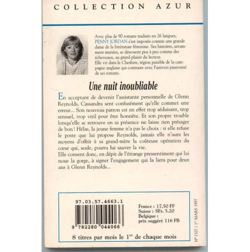 Une nuit inoubliable